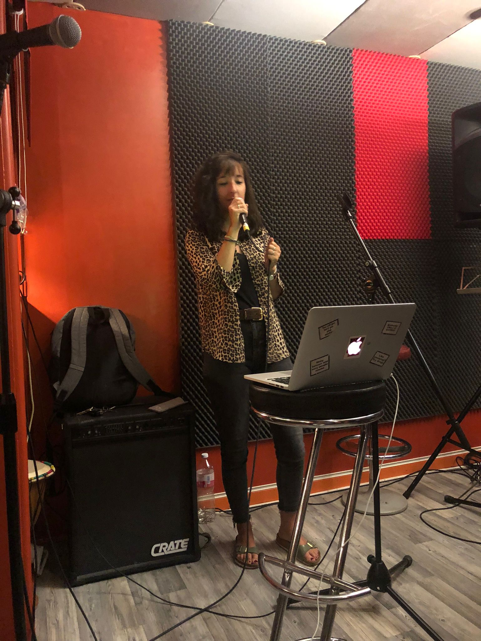 Élève en session blues